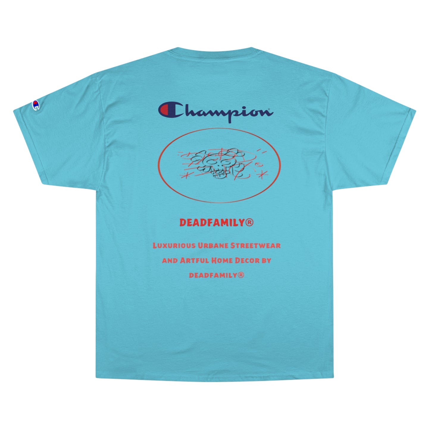 DEADFAMILY® X Champion®  T-Shirt collaboration