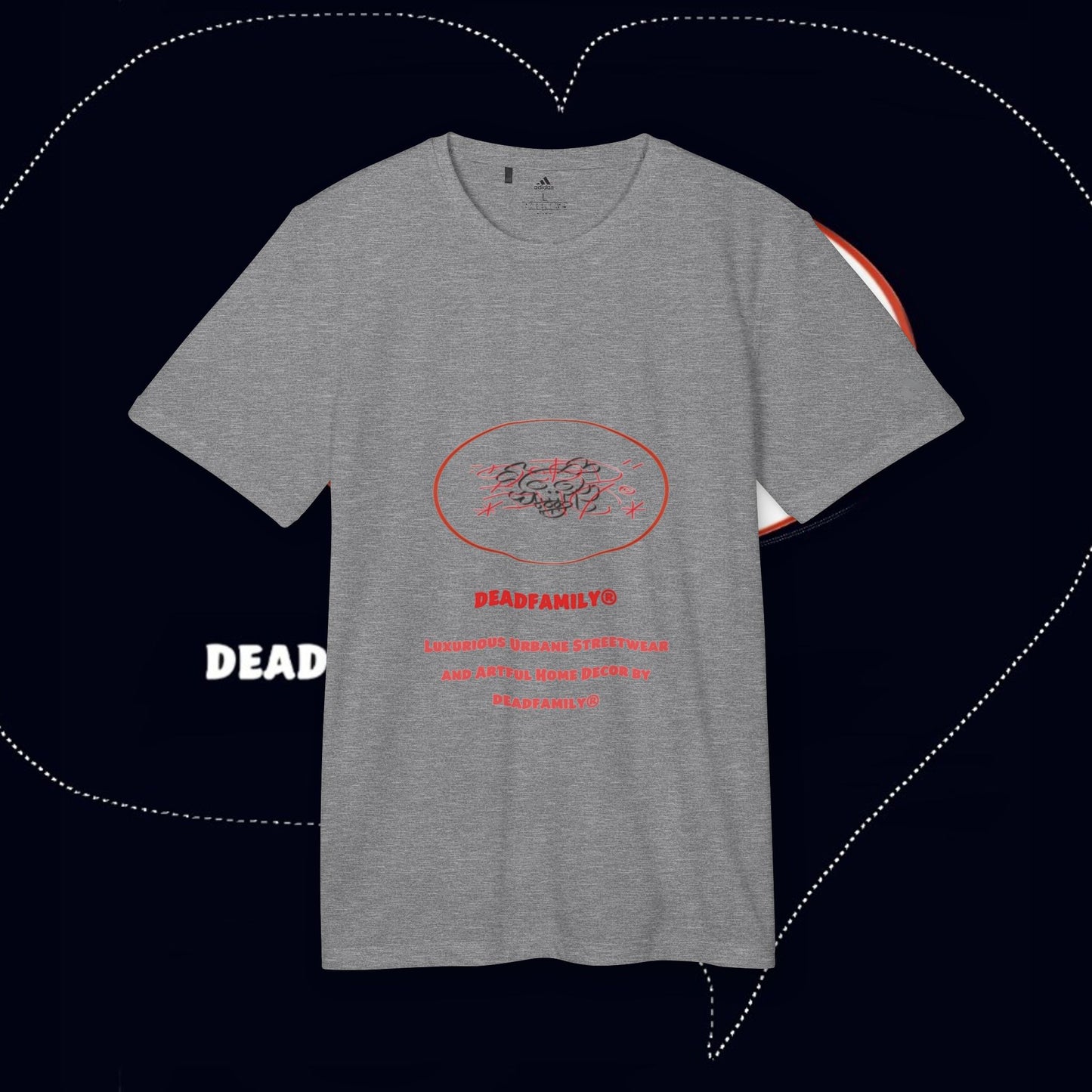 ADIDAS®  X DEADFAMILY ® Unisex Sport T-shirt