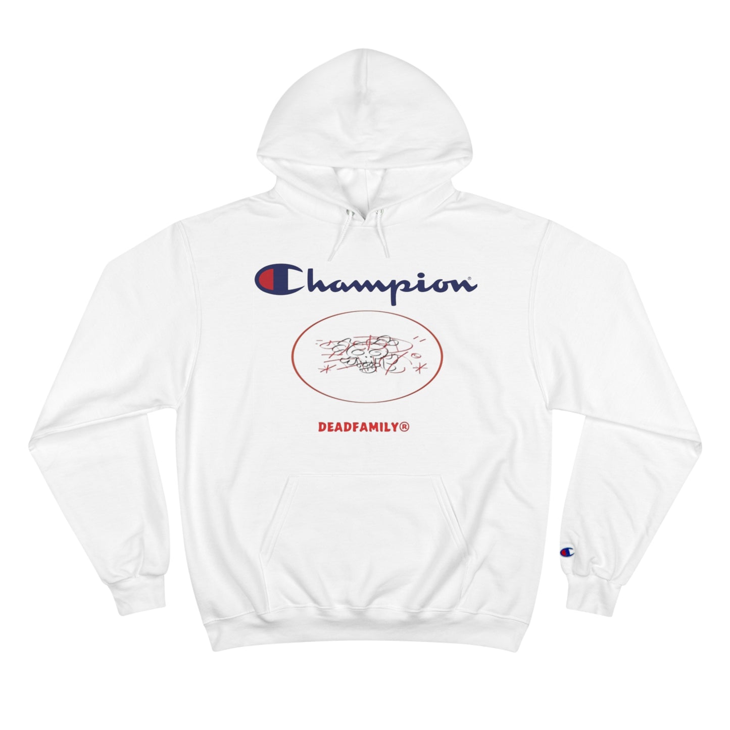 Deadfamily® X Champion® collaboration Hoodie