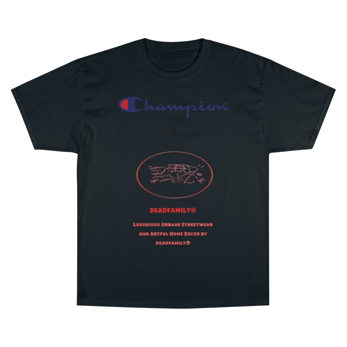 DEADFAMILY® X Champion®  T-Shirt collaboration