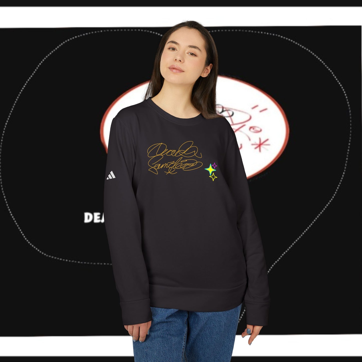 adidas X DEADfamily® Unisex Fleece Crewneck Sweatshirt