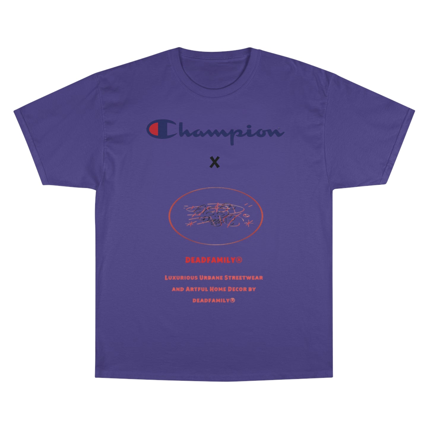 DEADFAMILY® X Champion®  T-Shirt collaboration