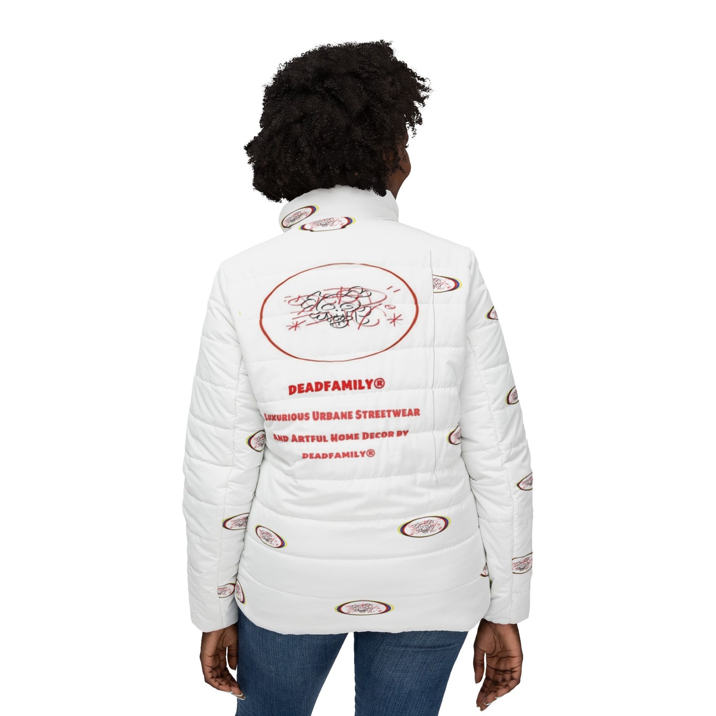 Deadfamily® Women’s designer Puffer Jacket