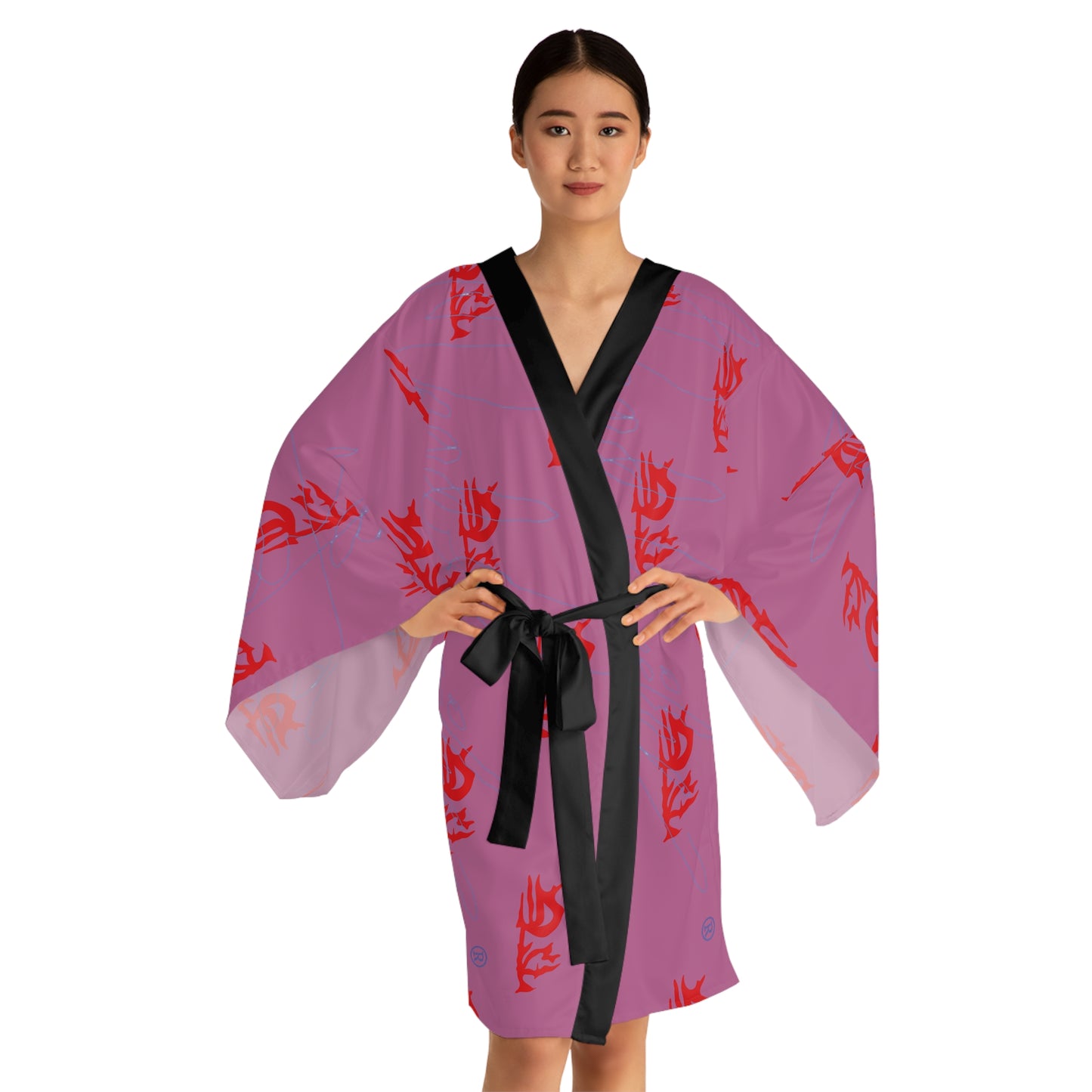 Deadfamily® Long Sleeve Kimono Robe