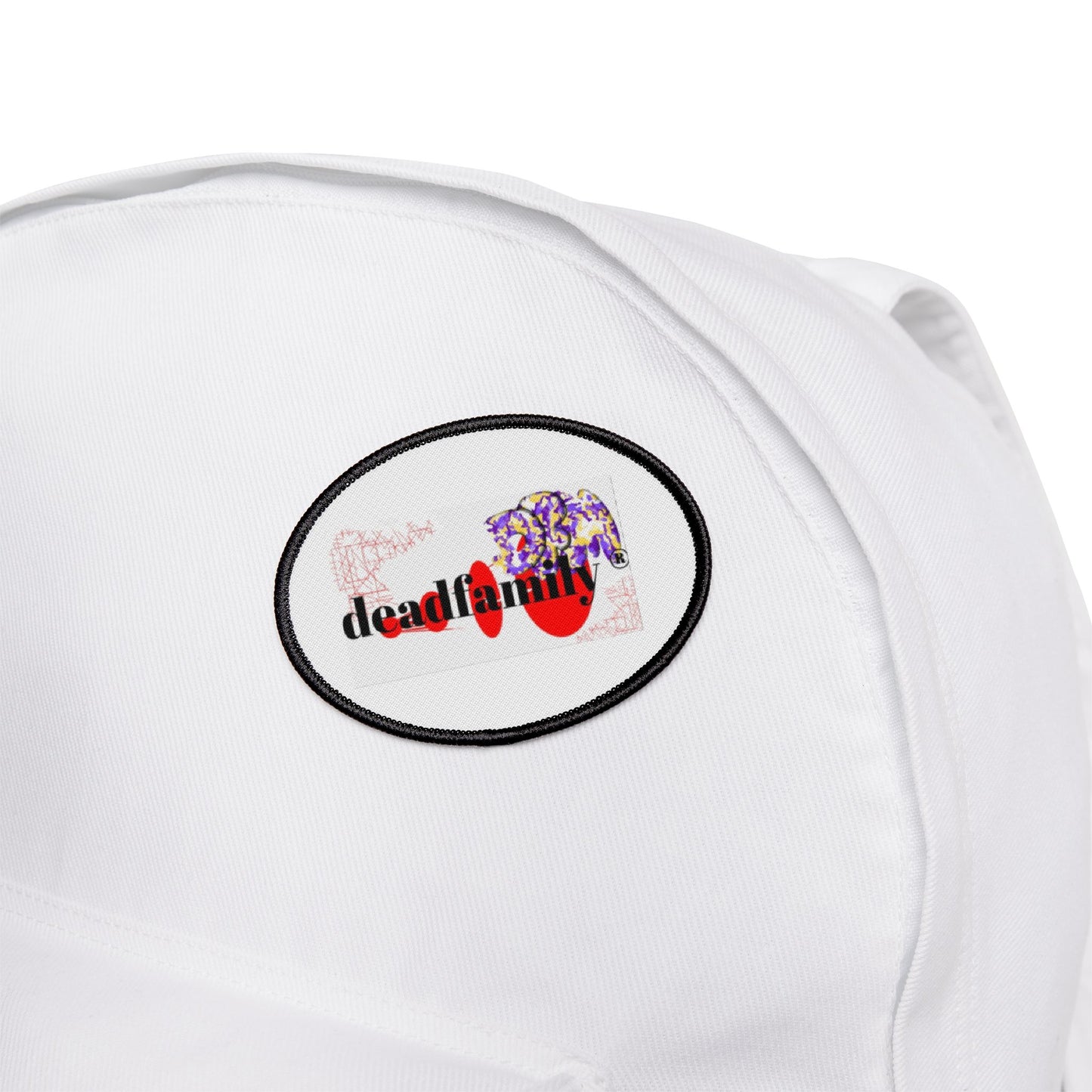 Iron-On Deadfamily ® logo brand Patches