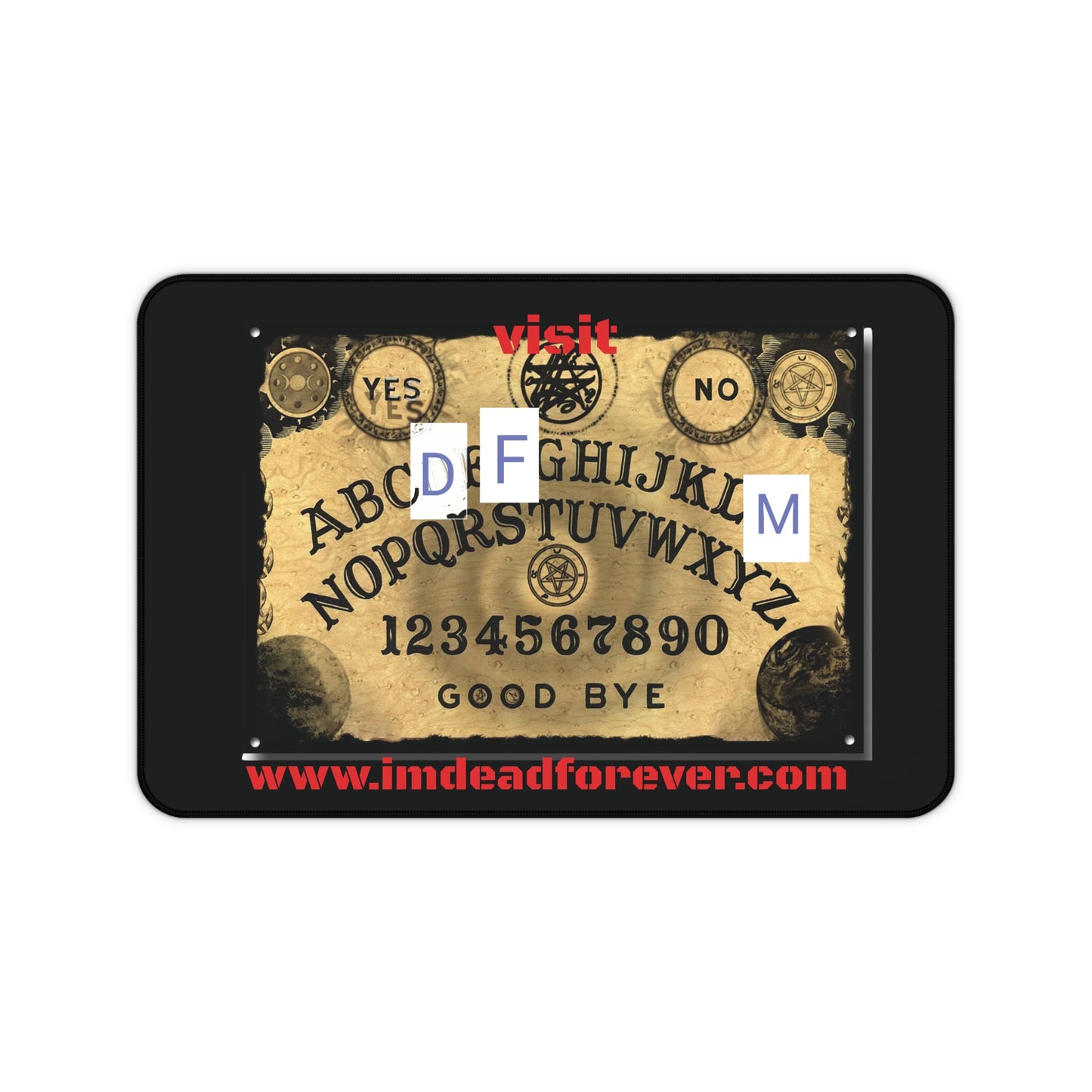 Deadfamily® Ouija board Desk Mat