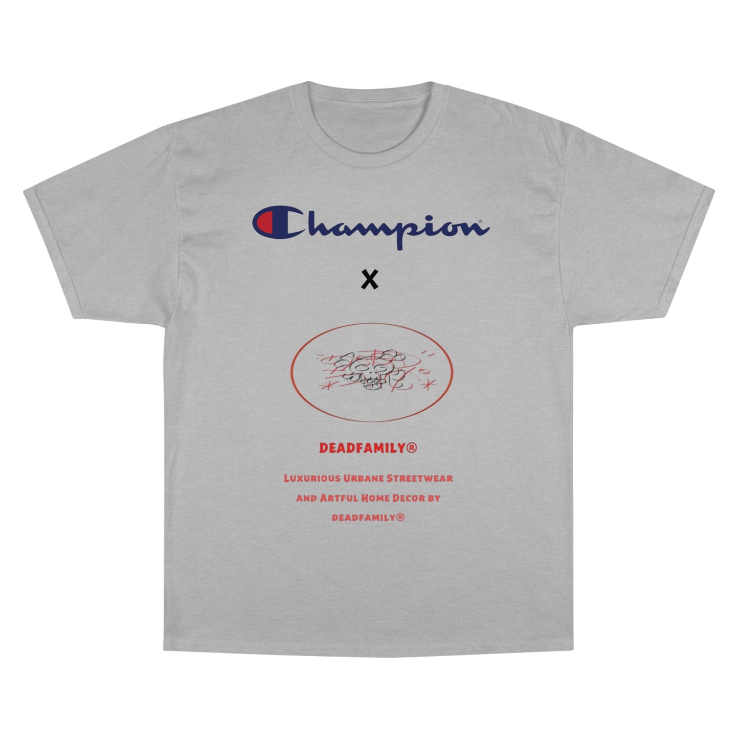 DEADFAMILY® X Champion®  T-Shirt collaboration