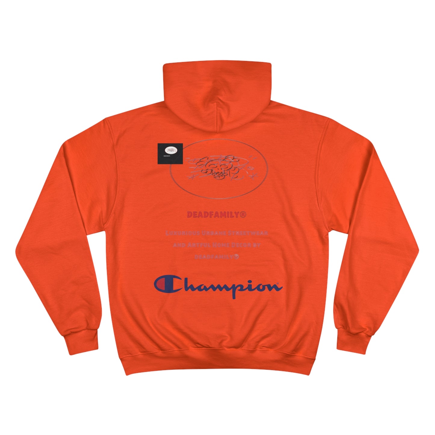 Deadfamily® X Champion® collaboration Hoodie