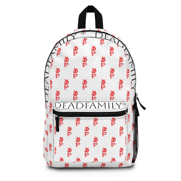 DEADFAMILY ® hand drawn flame df logo BACKPACK