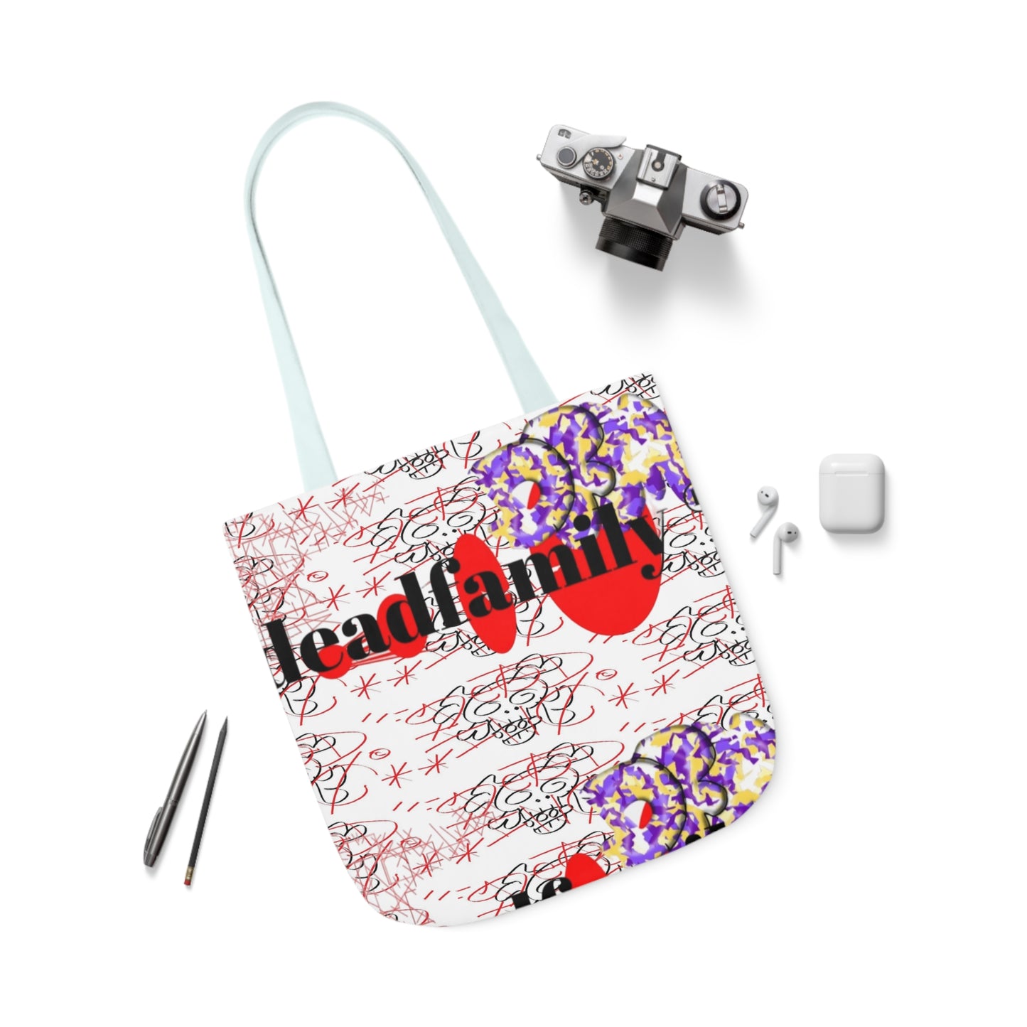 DEADINCMERCHANDISE © tomskull Canvas Tote Bags