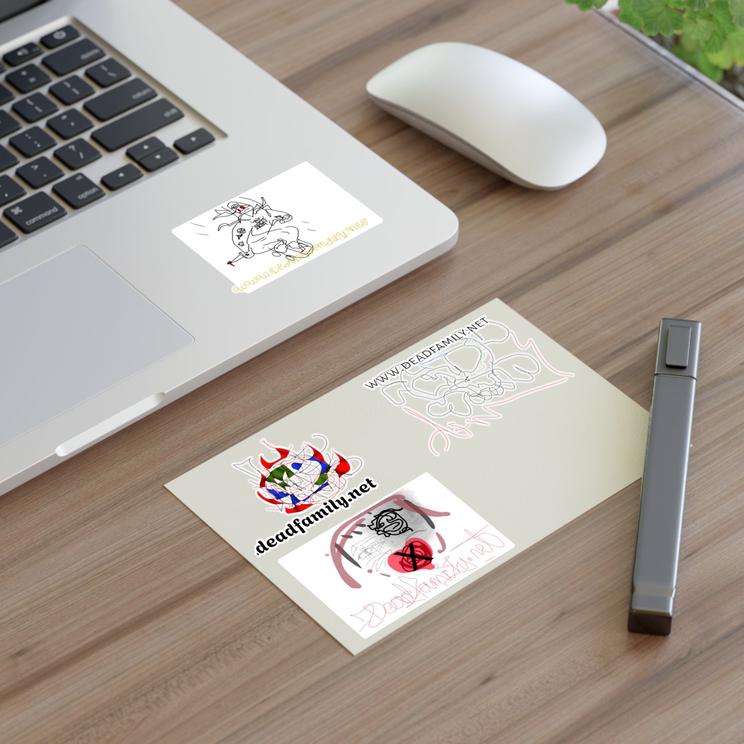 deadfamily sticker sheet