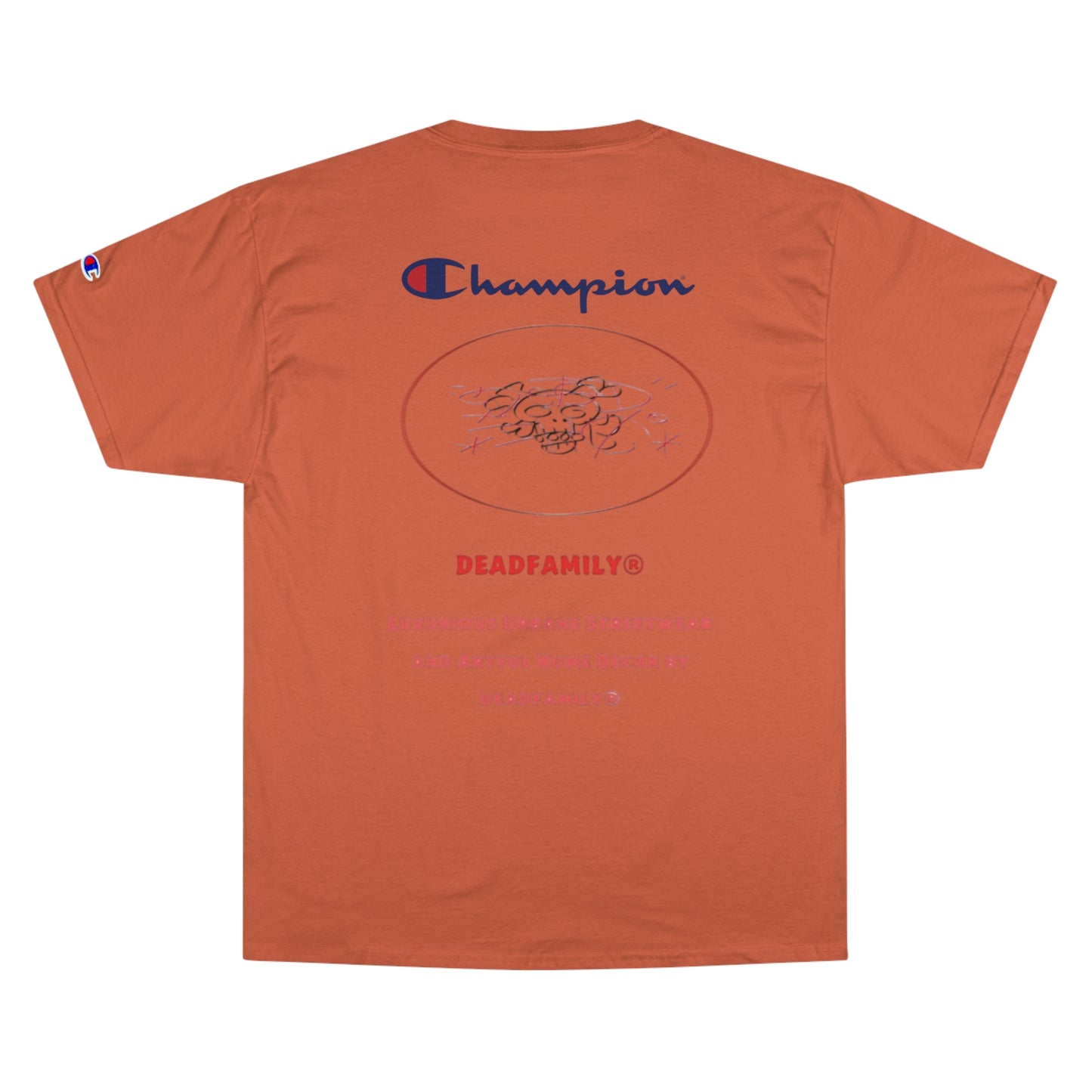 DEADFAMILY® X Champion®  T-Shirt collaboration