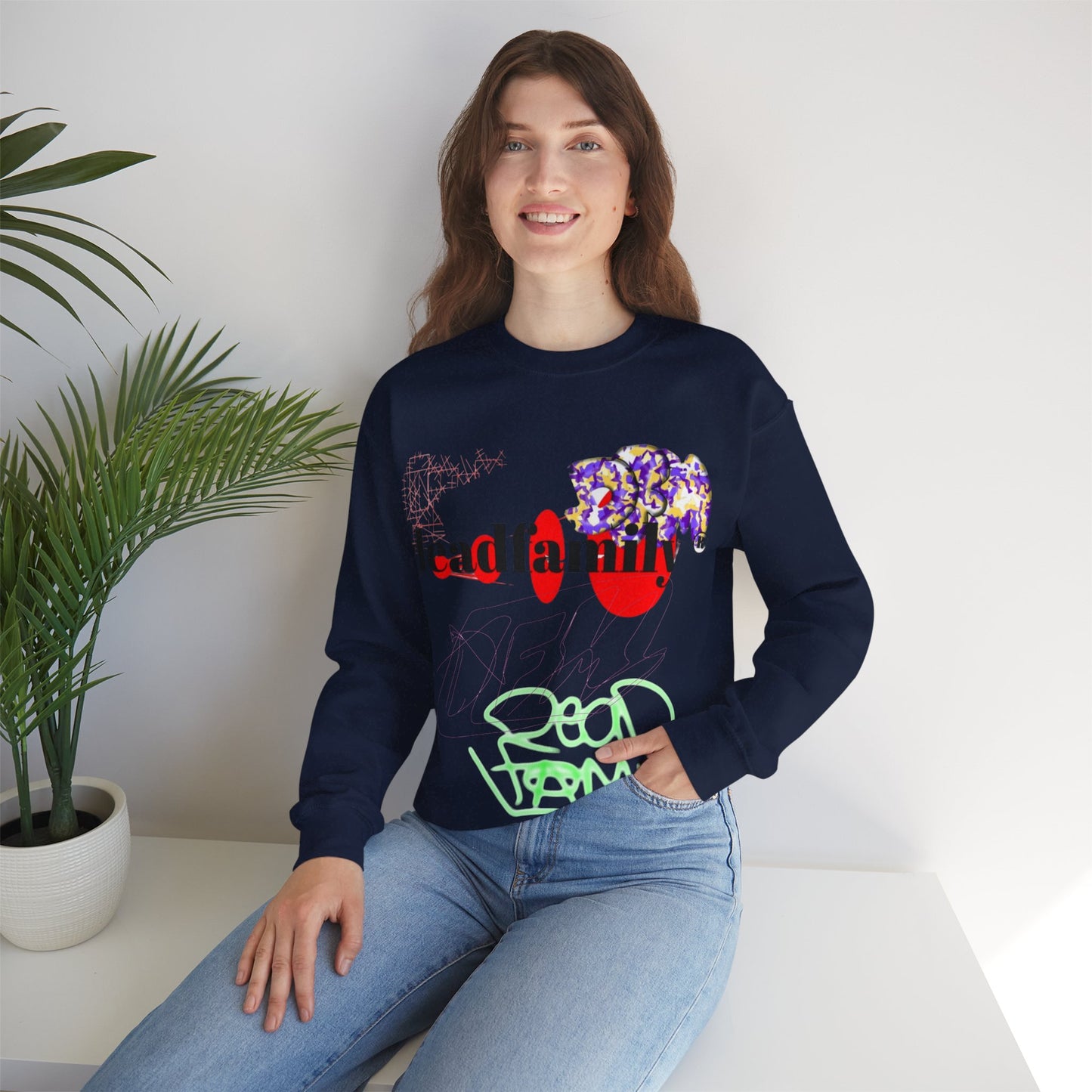 Deadfamily® ovadose Unisex Heavy Blend™ Crewneck Sweatshirt