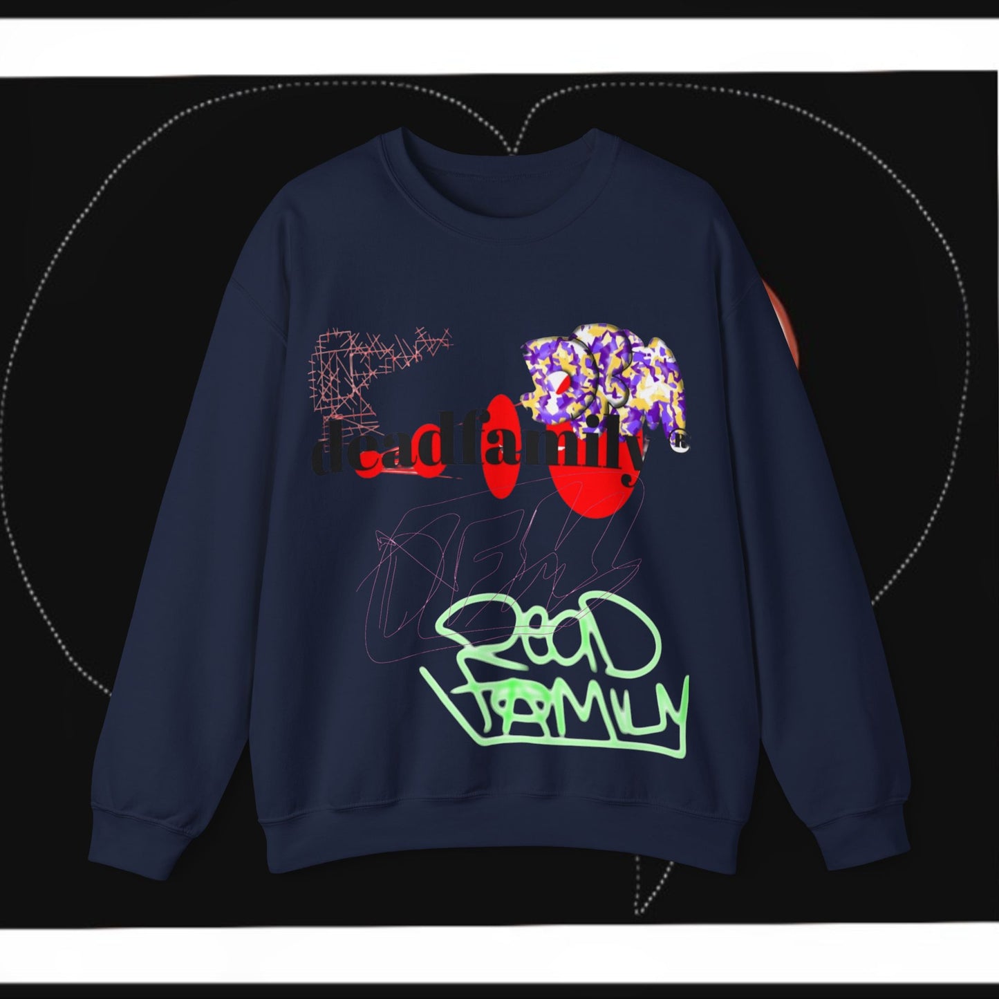 Deadfamily® ovadose Unisex Heavy Blend™ Crewneck Sweatshirt