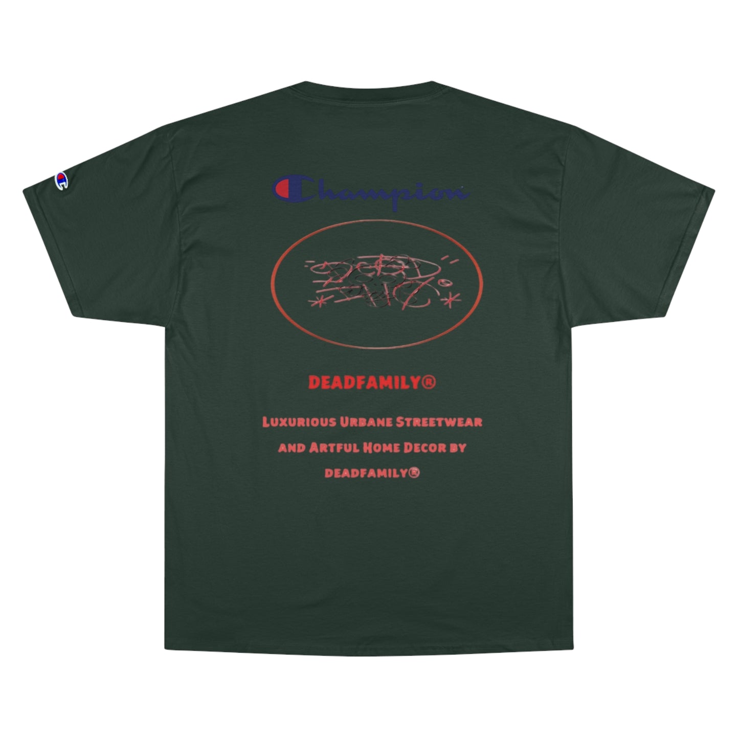 DEADFAMILY® X Champion®  T-Shirt collaboration