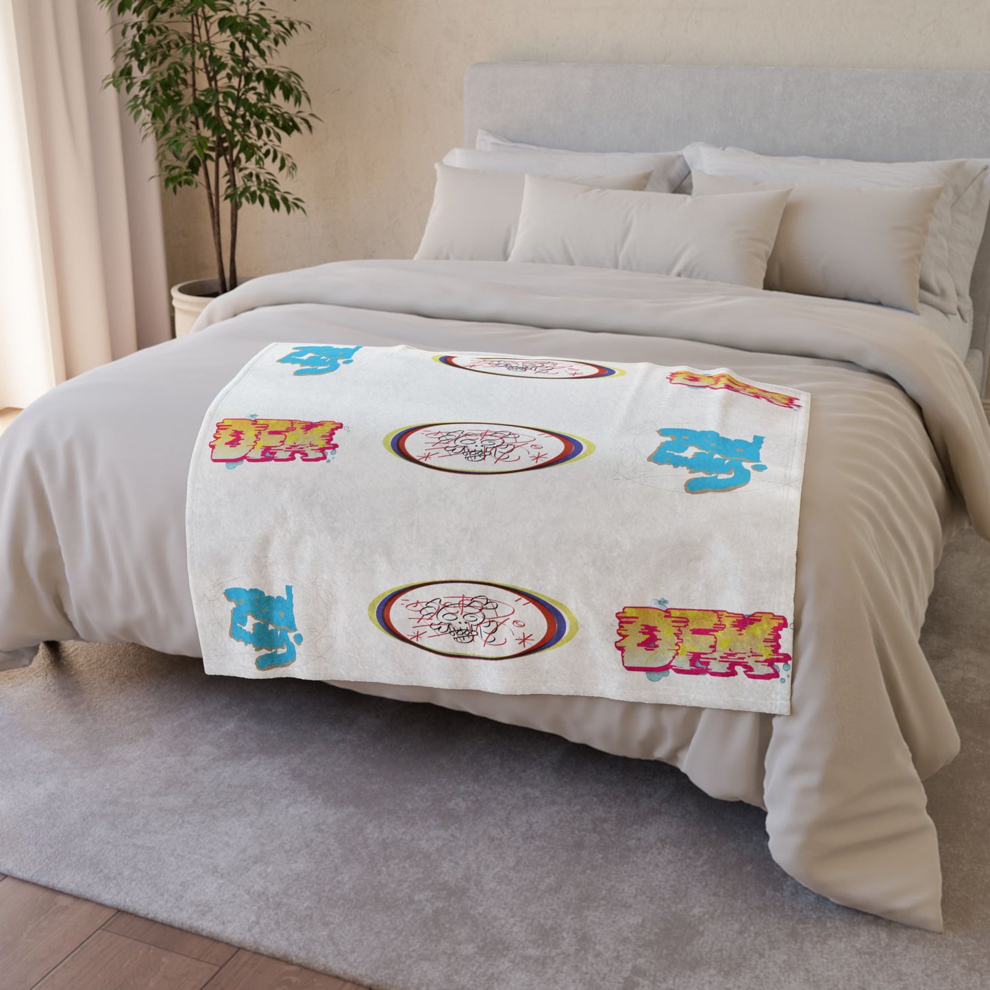 Deadfamily ® soft Polyester Blanket