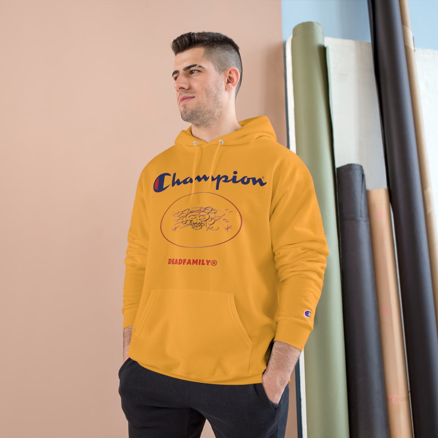 Deadfamily® X Champion® collaboration Hoodie